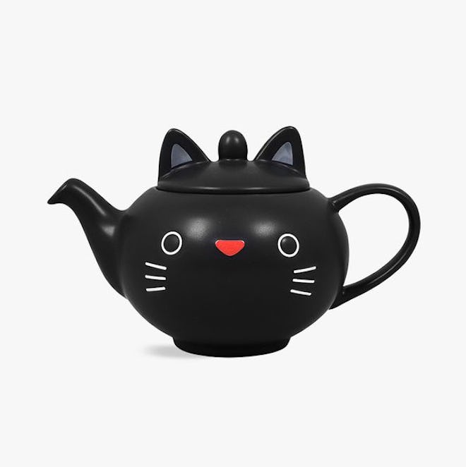Black Cat Teapot