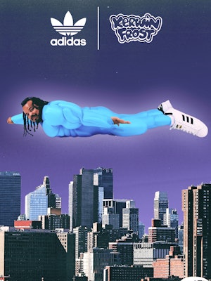 Adidas x Kerwin Frost "Superstuffed" Superstar sneaker