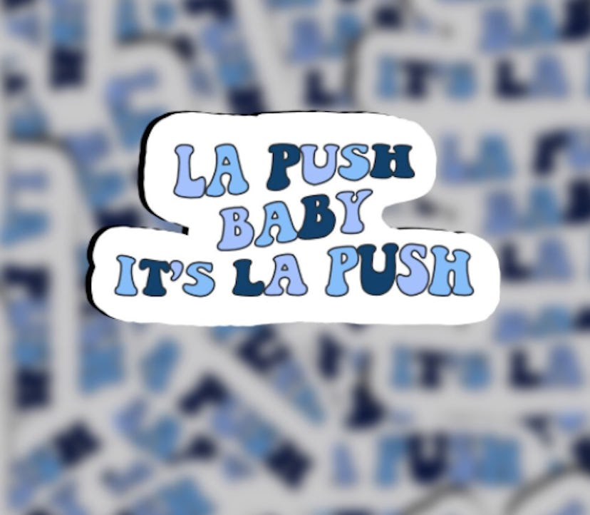 Twilight Saga Inspired “La Push Baby, It’s La Push” Quote Sicker