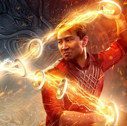 Simu Liu stars as the titular hero in a poster for Marvel's 'Shang-Chi and the Legend of the Ten Rin...