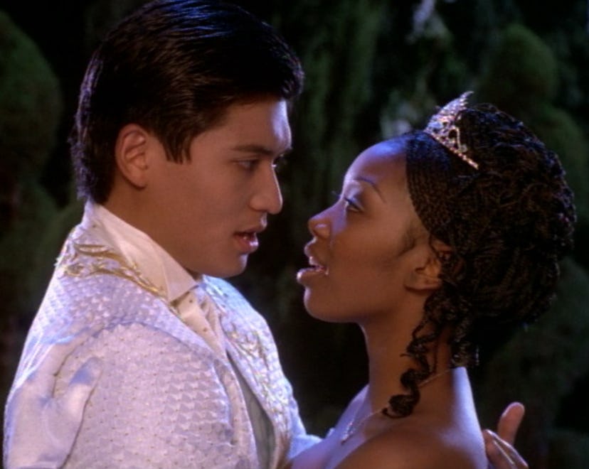 Paolo Montalban and Brandy as the Prince Christopher and Cinderella