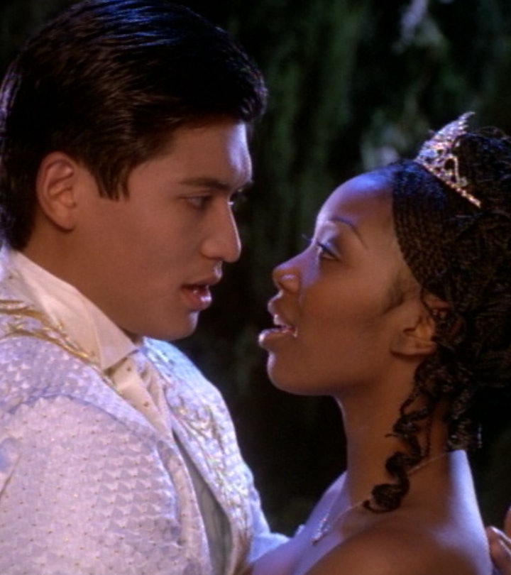 Paolo Montalban and Brandy as the Prince Christopher and Cinderella