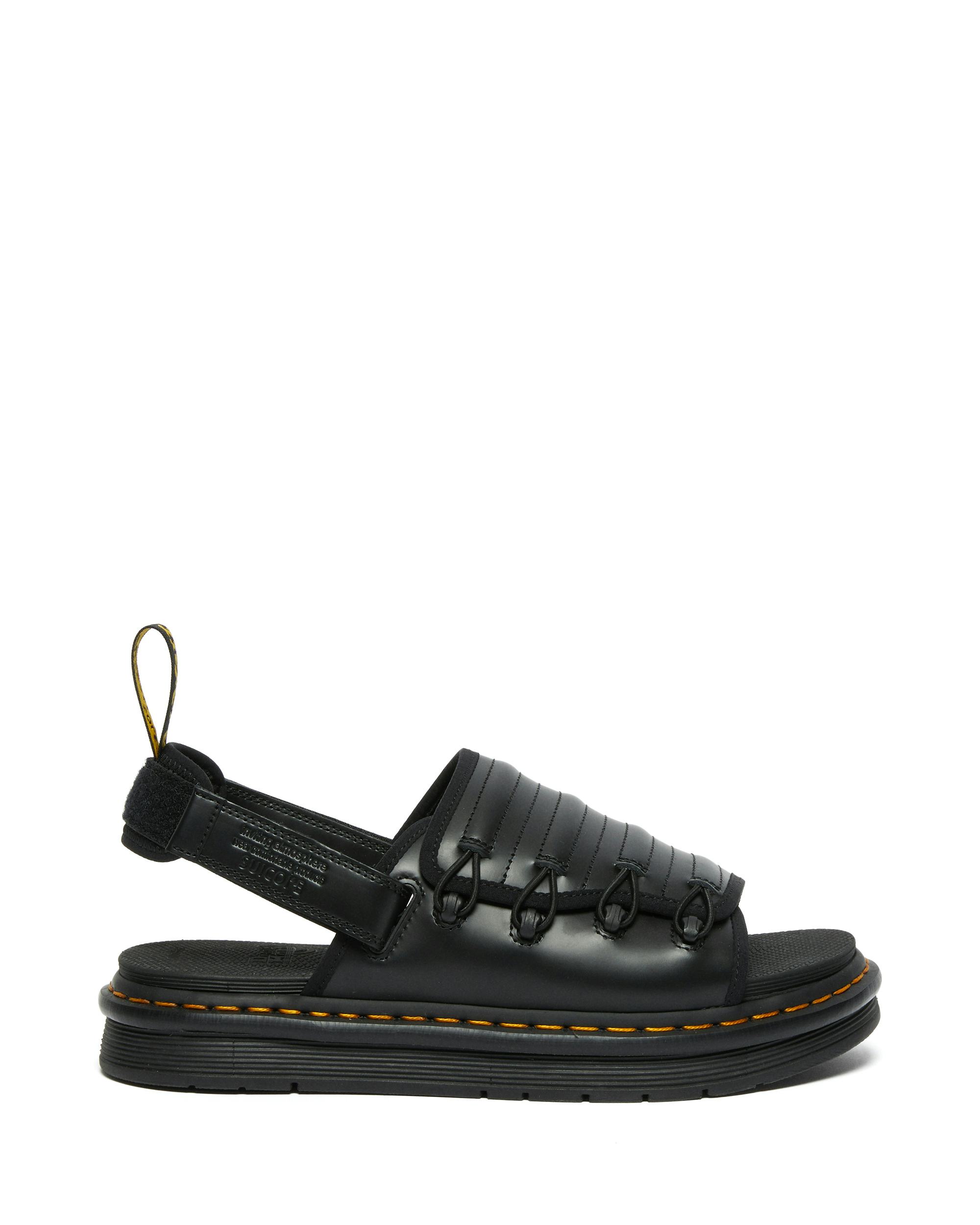 Dr. Martens' iconic Mura sandal gets smooth and croc leather