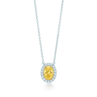Tiffany & Co. Yellow Diamond Pendant