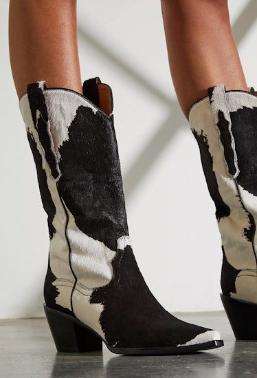 dagget printed western boot