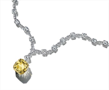 The Tiffany Diamond necklace