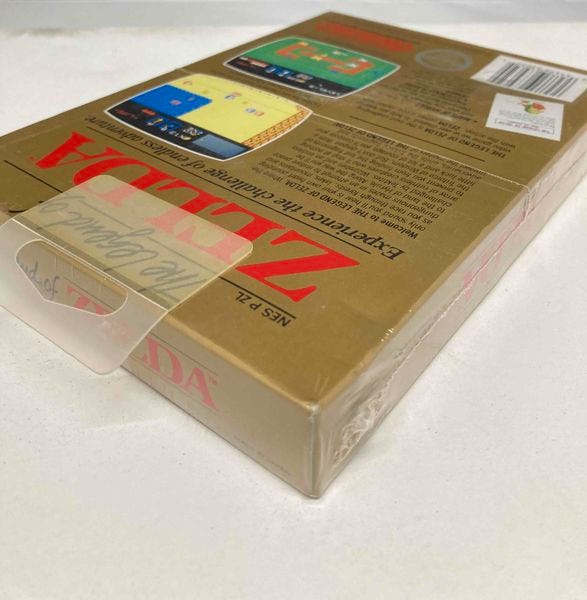 A sealed copy of the original Zelda was sold by a Goodwill store for $411,000.