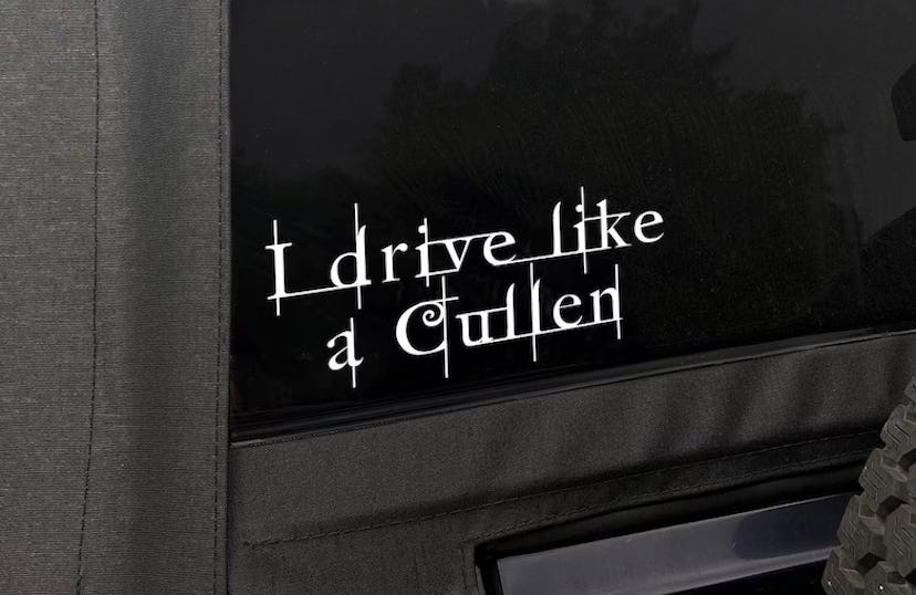 I Drive Like a Cullen Decal