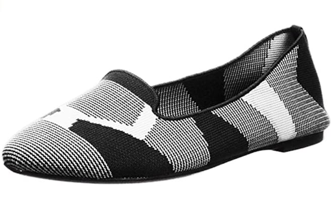 Skechers Cleo-Sherlock-Engineered Knit Loafer Skimmer Ballet Flat