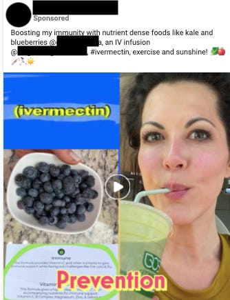Advertisements have sprouted up on Facebook to promote ivermectin as a COVID-19 treatment, despite a...