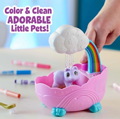 Crayola Scribble Scrubbie Peculiar Pets Rainbow Tub Set