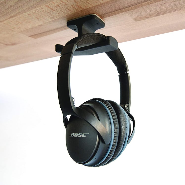 The Anchor Under-Desk Headphone Mount