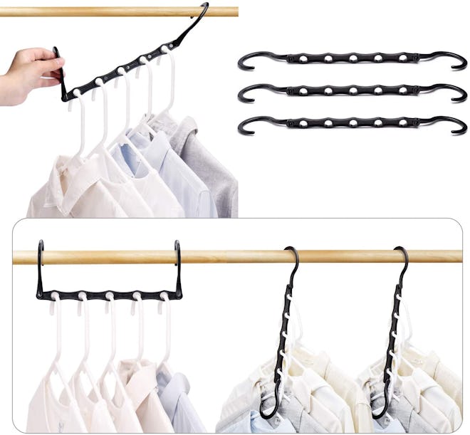 HOUSE DAY Space-Saving Hangers (10-Pack)