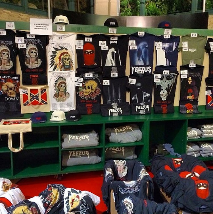Kanye West Yeezus album tour merch