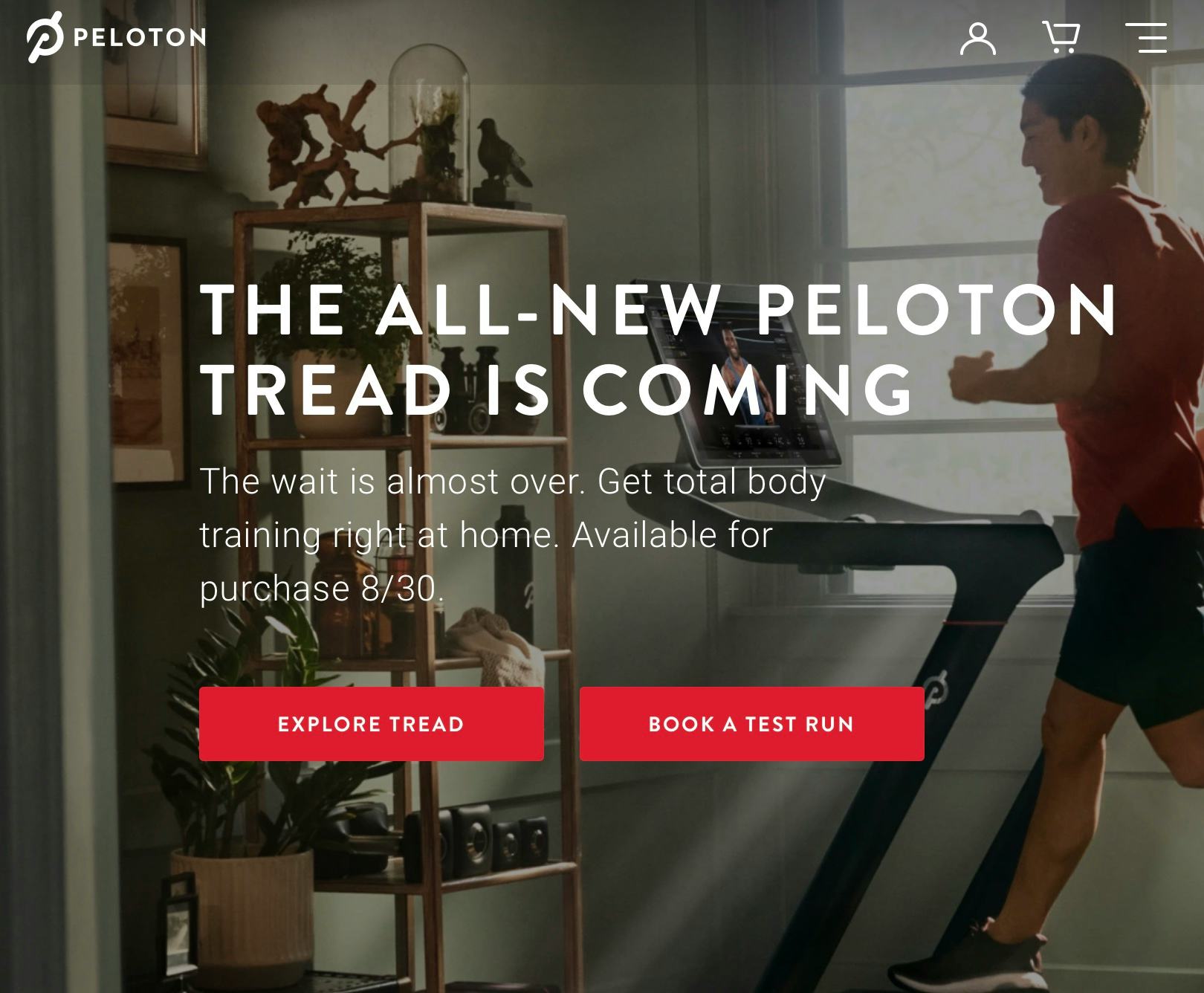 Peloton's lessdangerous new Tread will be available next week