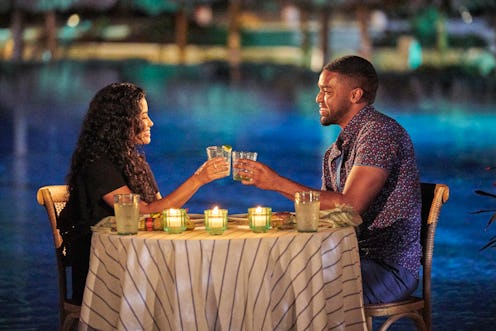 Ivan Hall and Jessenia Cruz on a date during Episode 2 of Bachelor In Paradise