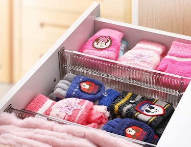 Clothes Drawer Dividers Organizer