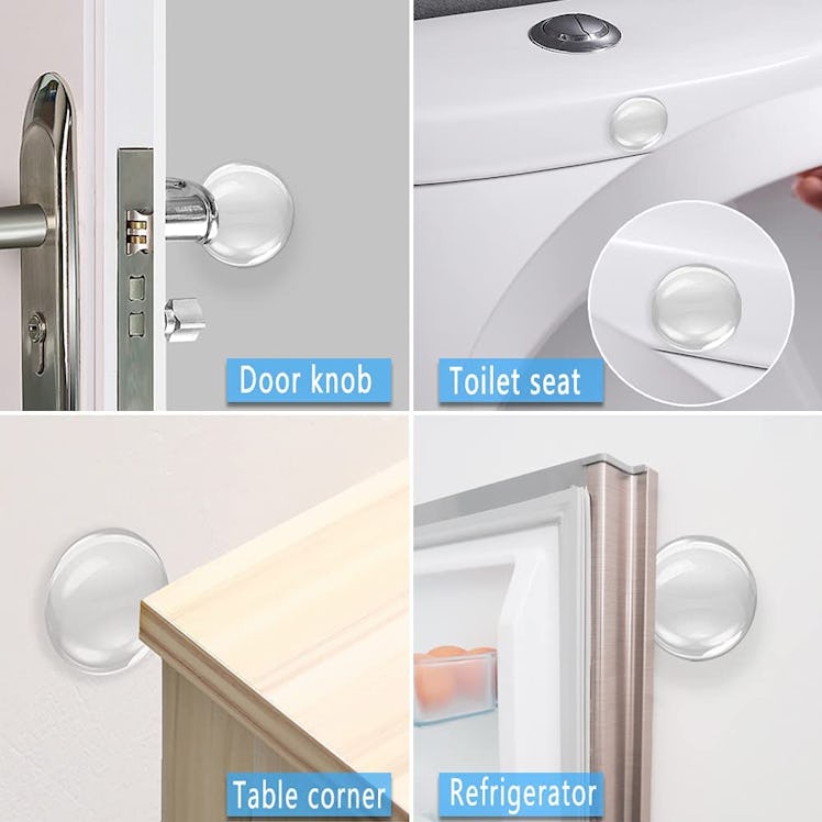 Xfenvs Door Knob Wall Shield (6-Pack)