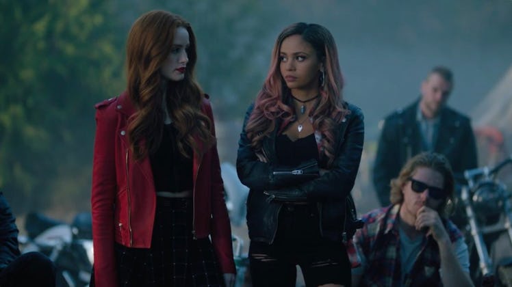 Cheryl and Toni from Riverdale make for a great lesbian couple Halloween costume. 