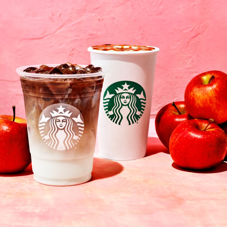 The caffeine in Starbucks’ Apple Crisp Macchiato is a boost.