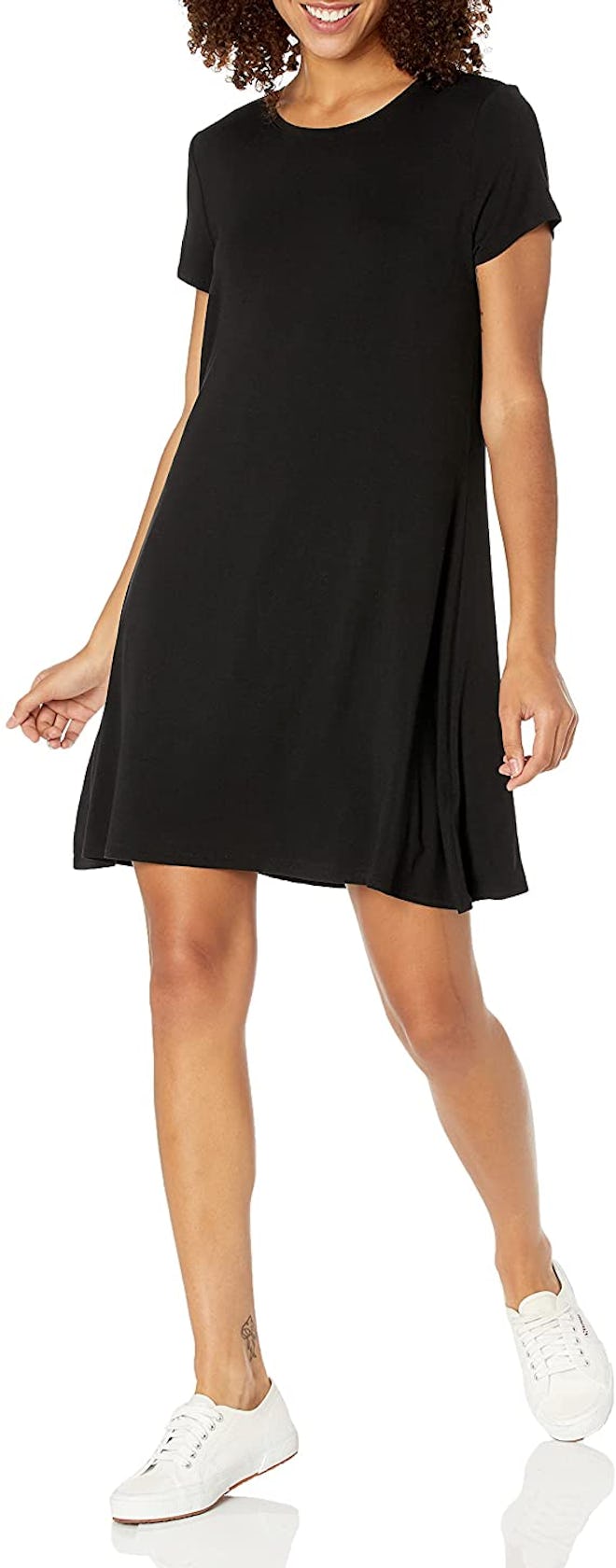 Amazon Essentials Short Sleeve A-line Shirt Dress