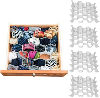 Evelots Drawer Organizer (4-Pack)