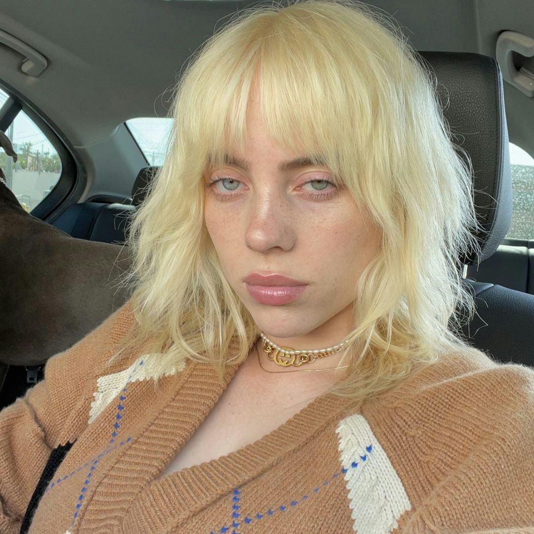 billie eilish new hair