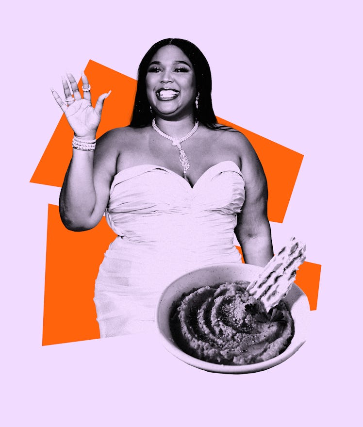 Lizzo and her TikTok carrot dip