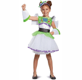 Ths year for Halloween went as an alen from Toy Story as part of a