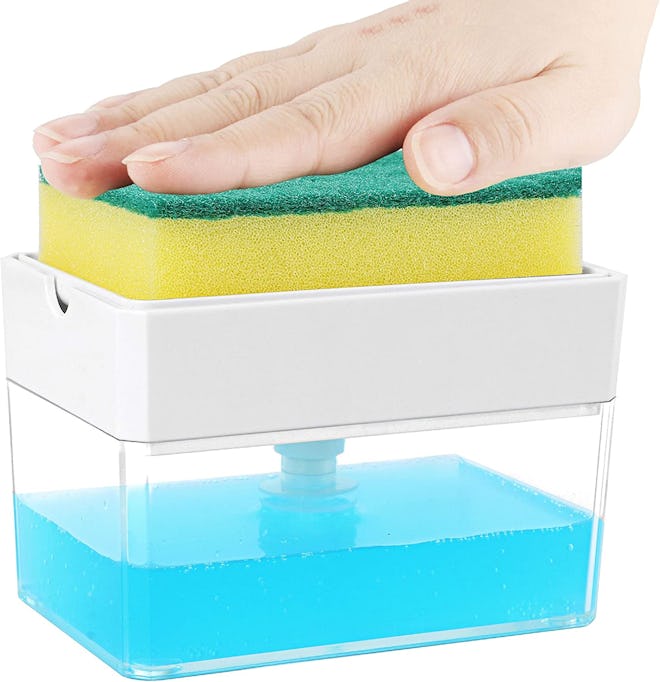 ALBAYRAK Sponge Holder and Soap Dispenser