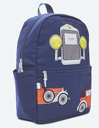Vintage car backpack 