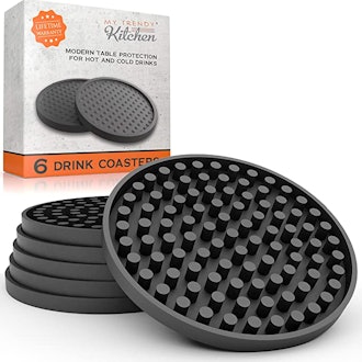 MY TRENDY Kitchen Large Drink Coasters (6-Pack)
