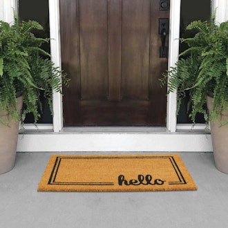 mDesign Welcome Doormat