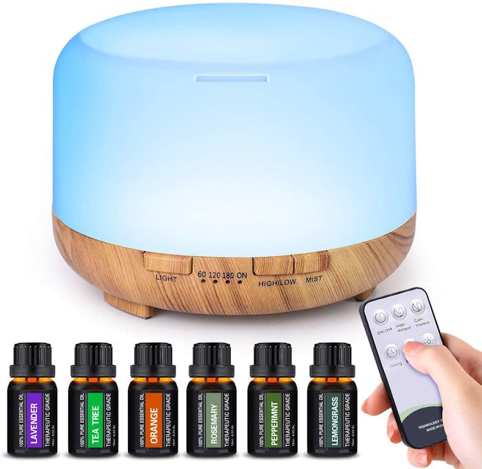 Yikubee Essential Oil Set and Diffuser