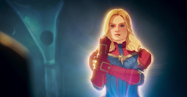 Captain Marvel at the end of What If? Episode 3