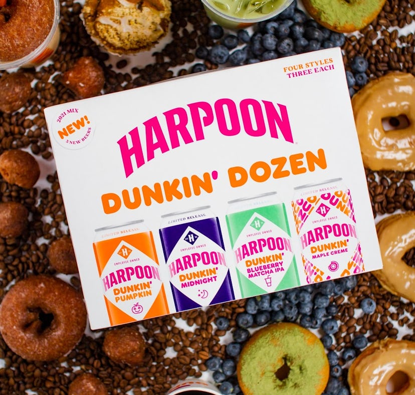 Here's where to buy Harpoon Dunkin' Dozen beer, which includes a pumpkin spice flavor.