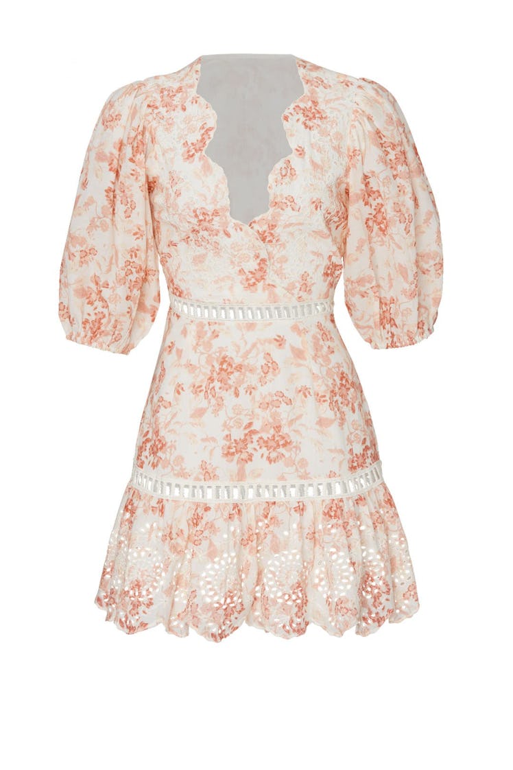 Taya floral dress from SAYLOR, available to shop via Rent The Runway.