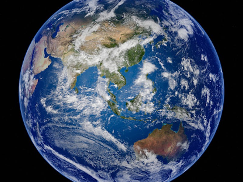 View of Earth from space
