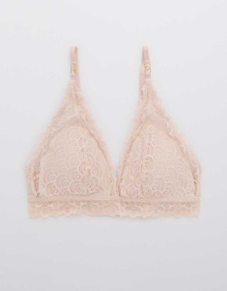 New Aerie Free-To-Be Lace Padded Plunge Bralette