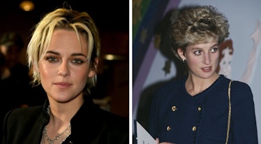 Actor Kristen Stewart and the real life Princess Diana