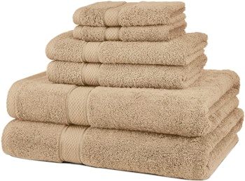 Pinzon Blended Egyptian Cotton Bath Towel Set (6 Pieces)