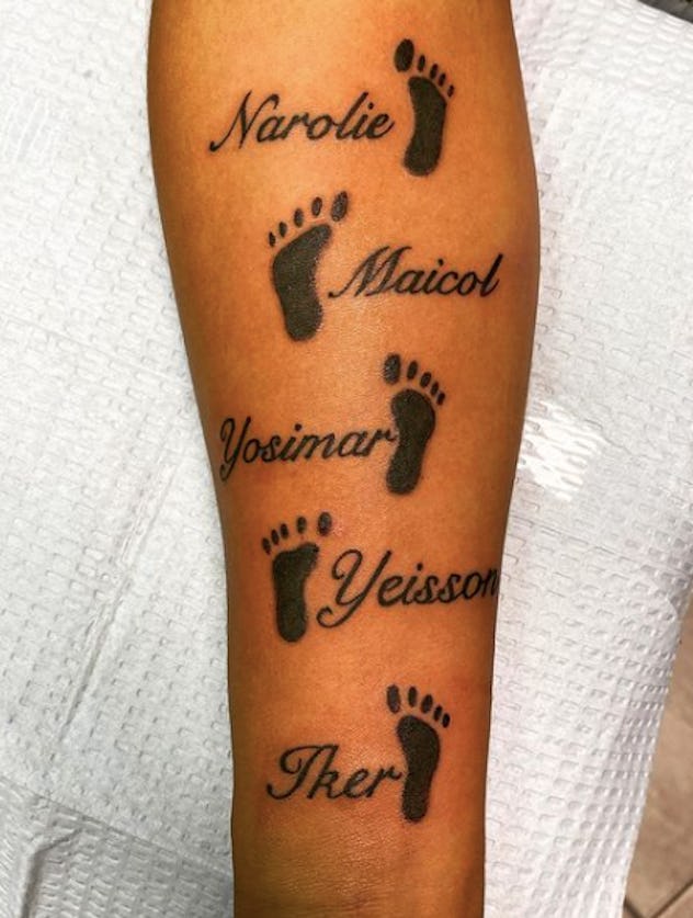 15 Sweetest Baby Footprint Tattoo Ideas For Moms & Dads