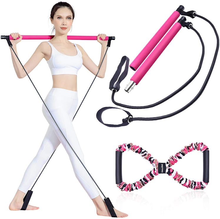 BQYPOWER Pilates Bar Kit 