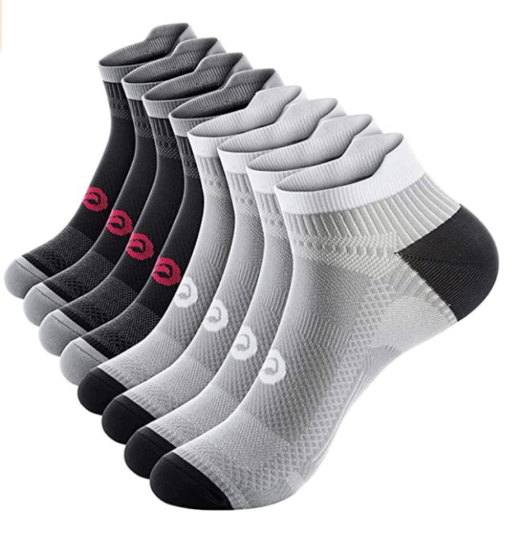 PAPLUS Ankle Compression Sock (4-Pairs)