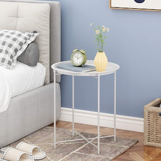 HOMEFORT Round End Table