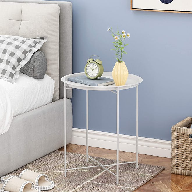 HOMEFORT Round End Table