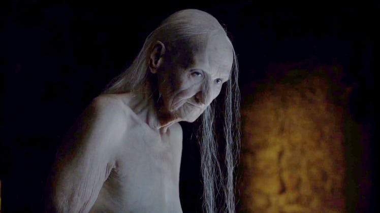 Melisandre’s true form as seen in the Game of Thrones Season 6 premiere.