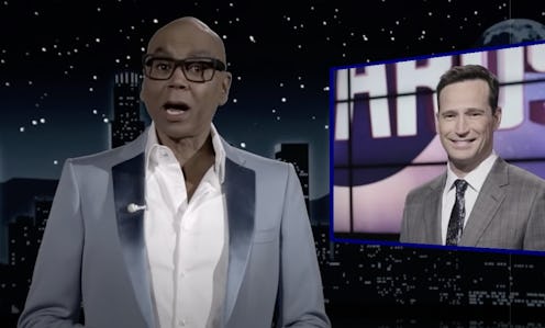 RuPaul talking about Jeopardy! and Mike Richards on Jimmy Kimmel Live!