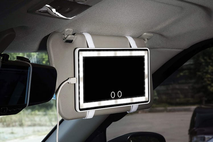 Cutygirl Car Sun Visor Mirror with LED Lights 