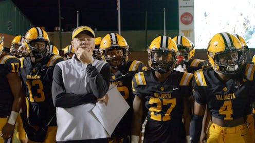 Coach Rush Propst ready to lead the Valdosta Wildcats onto the football field.